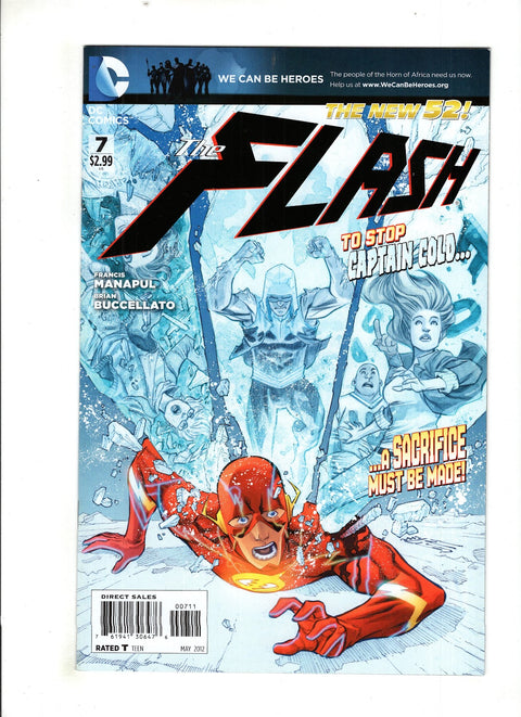 Flash, Vol. 4 #7 (Cvr A) (2012) Francis Manapul A Francis Manapul Buy & Sell Comics Online Comic Shop Toronto Canada