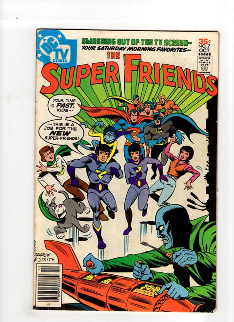Super Friends, Vol. 1 #7 (1977) 1st Wonder Twins 1st Wonder Twins Buy & Sell Comics Online Comic Shop Toronto Canada