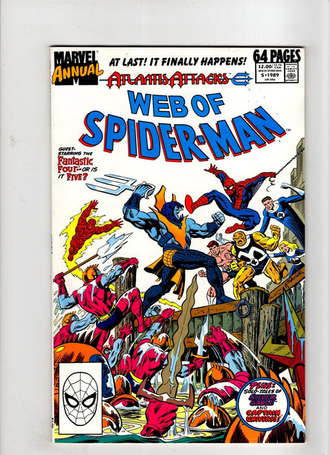 Web of Spider-Man, Vol. 1 Annual #5 (1989) Buy & Sell Comics Online Comic Shop Toronto Canada