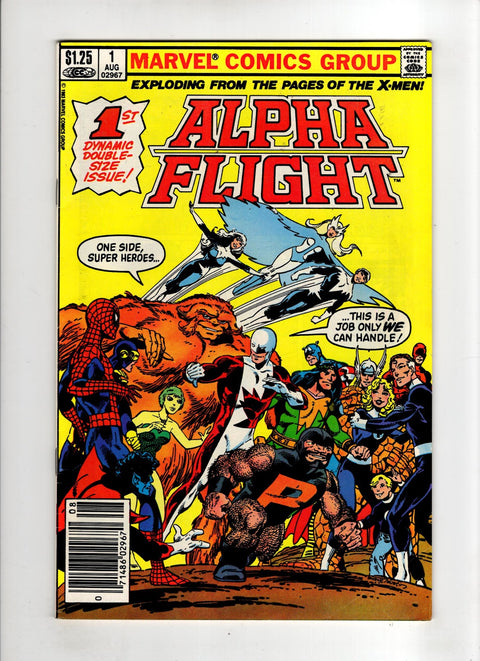 Alpha Flight, Vol. 1 #1 (1983) Canadian Price Variant Canadian Price Variant Buy & Sell Comics Online Comic Shop Toronto Canada