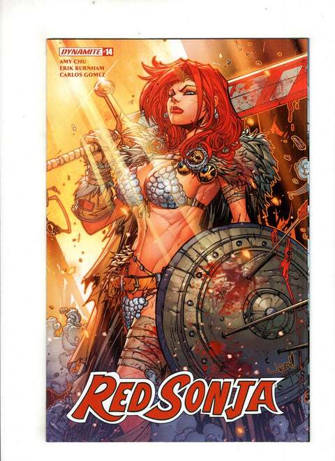 Red Sonja, Vol. 4 (Dynamite Entertainment) #14 (Cvr A) (2018) Jonboy Meyers A Jonboy Meyers Buy & Sell Comics Online Comic Shop Toronto Canada
