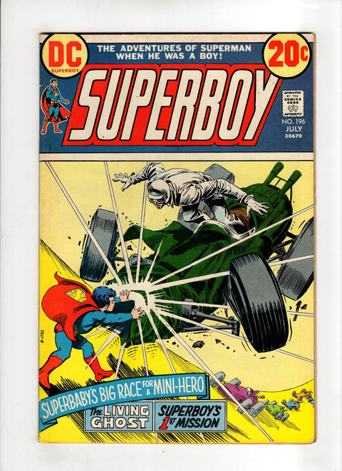 Superboy, Vol. 1 #196 (Cvr A) (1973) A Buy & Sell Comics Online Comic Shop Toronto Canada
