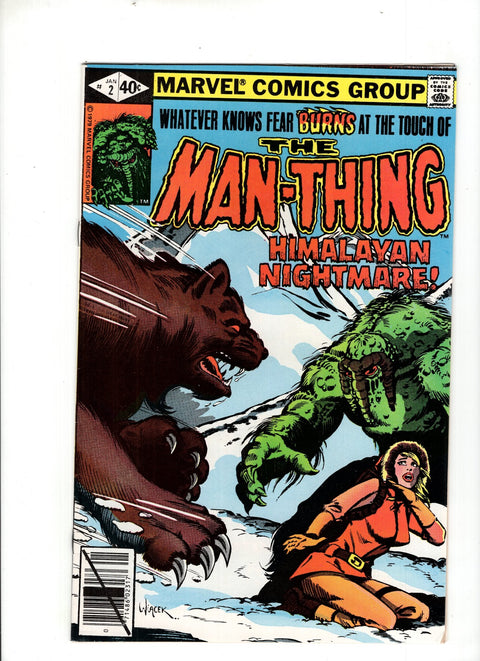 Man-Thing, Vol. 2 #2 (1980) Buy & Sell Comics Online Comic Shop Toronto Canada