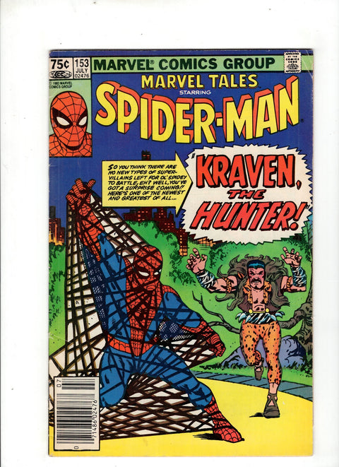 Marvel Tales, Vol. 2 #153 (1983) Newsstand Edition Newsstand Edition Buy & Sell Comics Online Comic Shop Toronto Canada