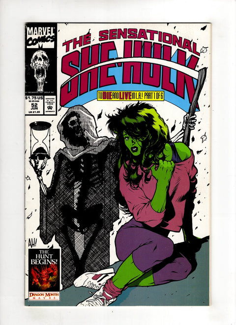 The Sensational She-Hulk, Vol. 1 #52 (1993) Adam Hughes Cover Adam Hughes Cover Buy & Sell Comics Online Comic Shop Toronto Canada