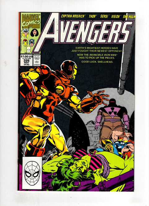 The Avengers, Vol. 1 #326 (1990) Buy & Sell Comics Online Comic Shop Toronto Canada