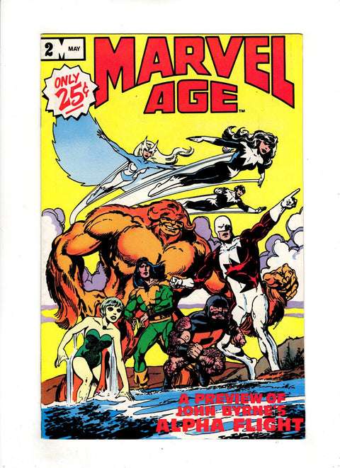 Marvel Age #2 (1983) Buy & Sell Comics Online Comic Shop Toronto Canada