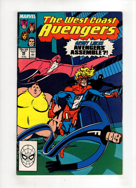 The West Coast Avengers, Vol. 2 #46 (1989) Buy & Sell Comics Online Comic Shop Toronto Canada