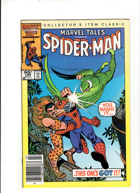 Marvel Tales, Vol. 2 #189 (1986) Canadian Price Variant Canadian Price Variant Buy & Sell Comics Online Comic Shop Toronto Canada