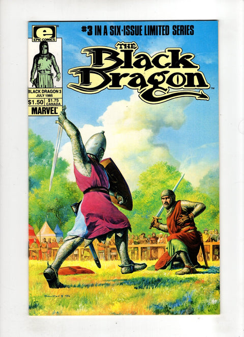 Black Dragon #3 (1985) Buy & Sell Comics Online Comic Shop Toronto Canada