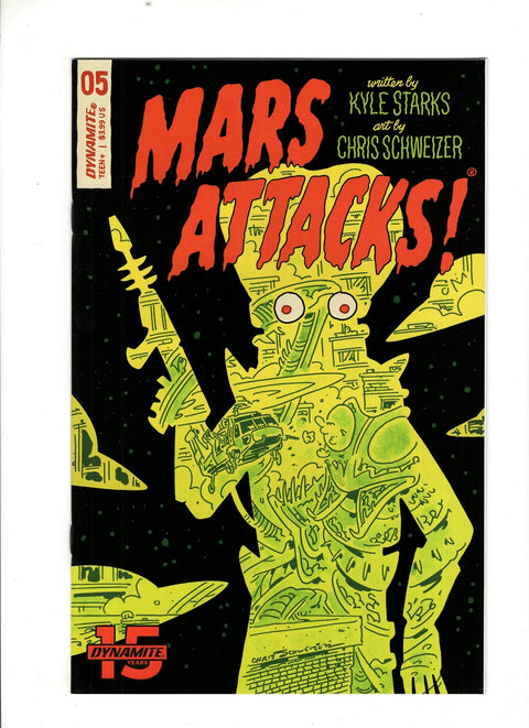 Mars Attacks, Vol. 4 #5 (Cvr E) (2019) Chris Schweizer Subscription E Chris Schweizer Subscription Buy & Sell Comics Online Comic Shop Toronto Canada