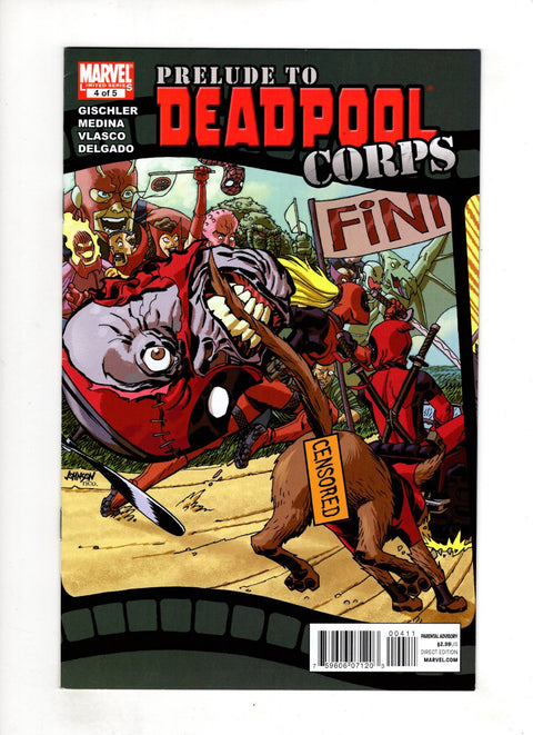 Prelude To Deadpool Corps #4 (2010) Dave Johnson Dave Johnson Buy & Sell Comics Online Comic Shop Toronto Canada