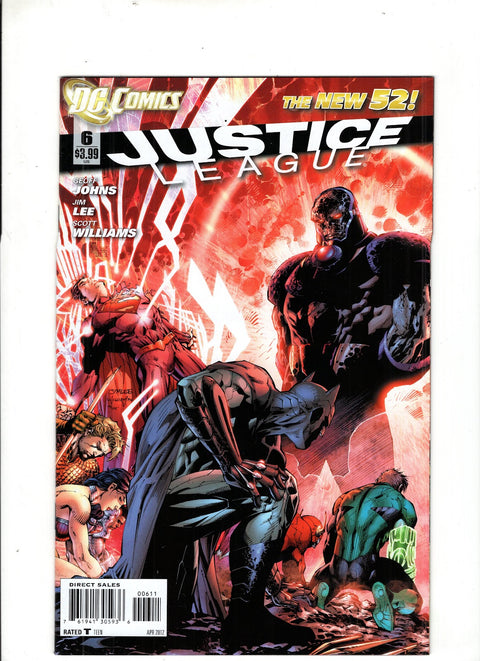 Justice League, Vol. 1 #6 (Cvr A) (2012) Jim Lee A Jim Lee Buy & Sell Comics Online Comic Shop Toronto Canada