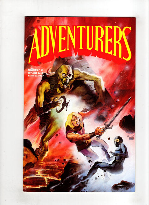 Adventurers (Adventure Publishing) #5 (1987) Buy & Sell Comics Online Comic Shop Toronto Canada