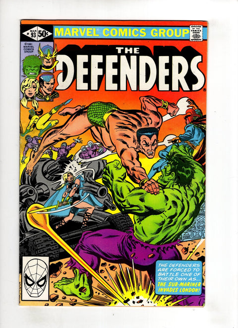 The Defenders, Vol. 1 #93 (1980) Buy & Sell Comics Online Comic Shop Toronto Canada