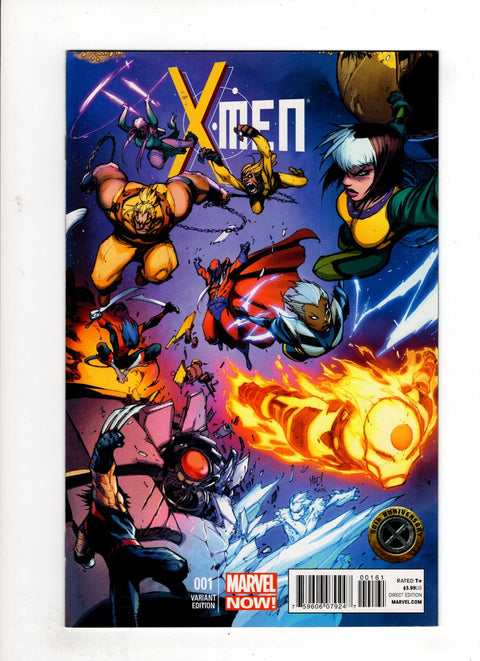 X-Men, Vol. 3 #1 (Cvr F) (2013) Joe Madureira X-Men 50th Anniversary Variant F Joe Madureira X-Men 50th Anniversary Variant Buy & Sell Comics Online Comic Shop Toronto Canada
