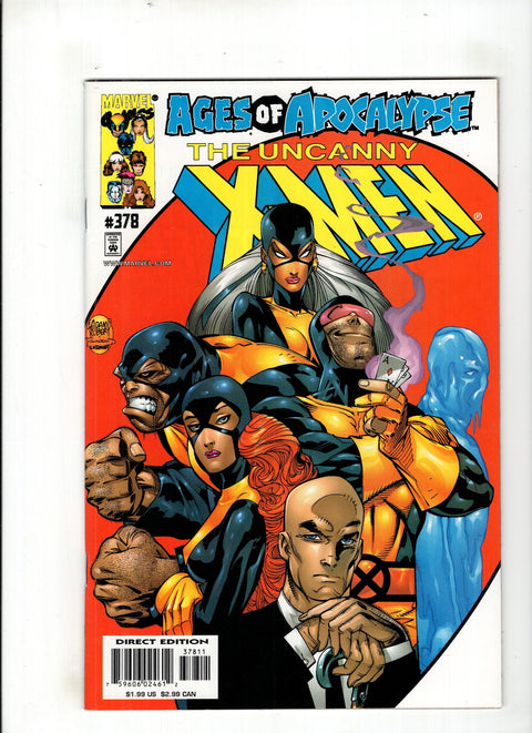 Uncanny X-Men, Vol. 1 #378 (2000) Buy & Sell Comics Online Comic Shop Toronto Canada