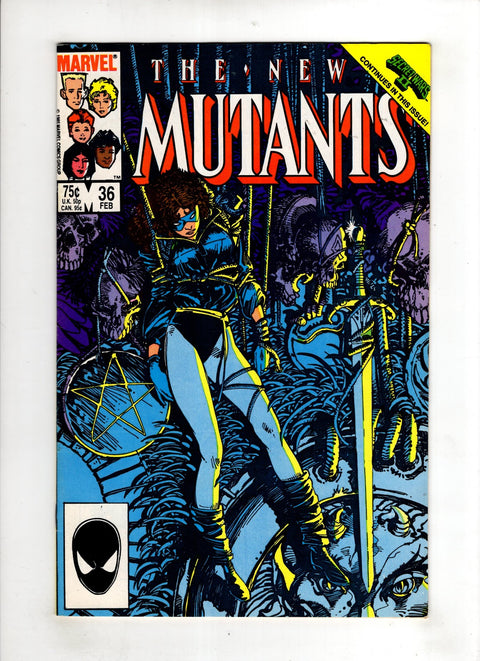 New Mutants, Vol. 1 #36 (1985) Buy & Sell Comics Online Comic Shop Toronto Canada