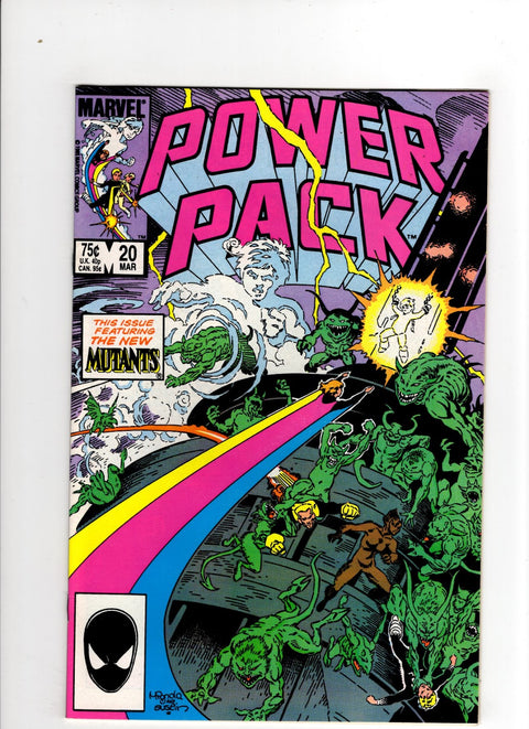 Power Pack, Vol. 1 #20 (1986) Newsstand Newsstand Buy & Sell Comics Online Comic Shop Toronto Canada
