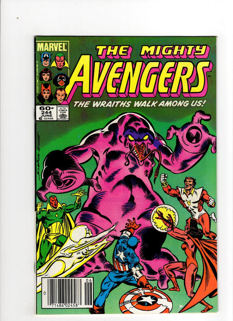 The Avengers, Vol. 1 #244 (1984) Newsstand Edition Newsstand Edition Buy & Sell Comics Online Comic Shop Toronto Canada