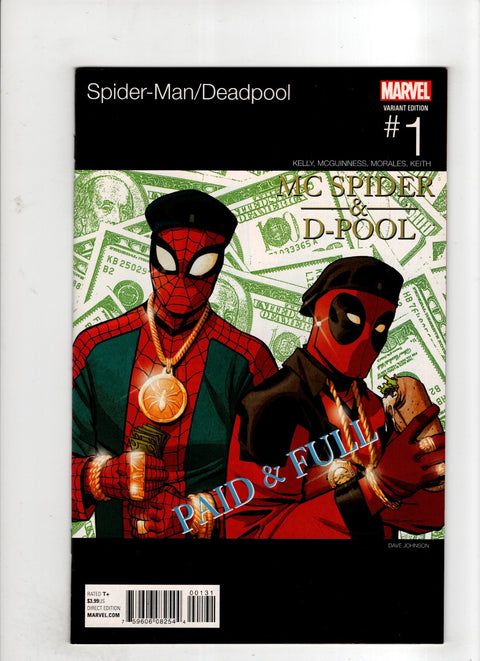 Spider-Man / Deadpool, Vol. 1 #1 (Cvr B) (2016) Dave Johnson Hip-Hop Variant B Dave Johnson Hip-Hop Variant Buy & Sell Comics Online Comic Shop Toronto Canada