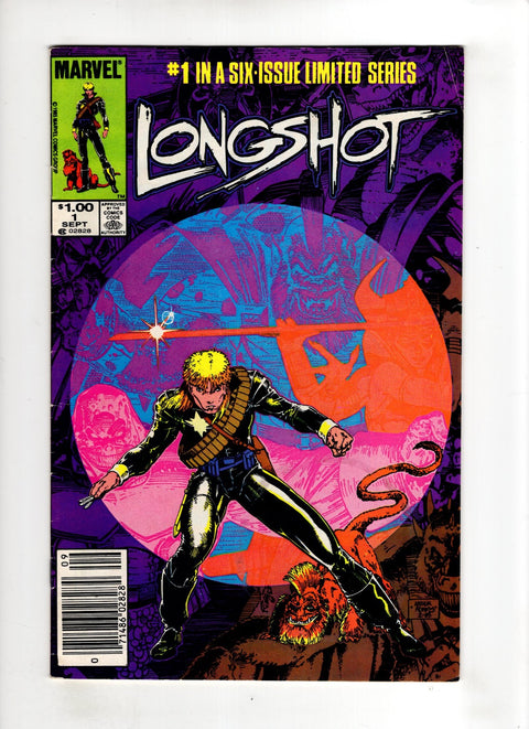 Longshot, Vol. 1 #1 (1985) Canadian Price Variant Canadian Price Variant Buy & Sell Comics Online Comic Shop Toronto Canada