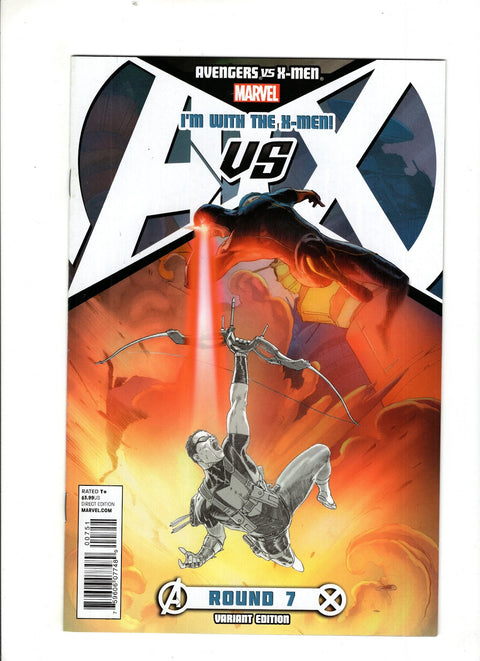 Avengers vs. X-Men #7 (Cvr E) (2012) Esad Ribic I'm With the X-Men Variant E Esad Ribic I'm With the X-Men Variant Buy & Sell Comics Online Comic Shop Toronto Canada