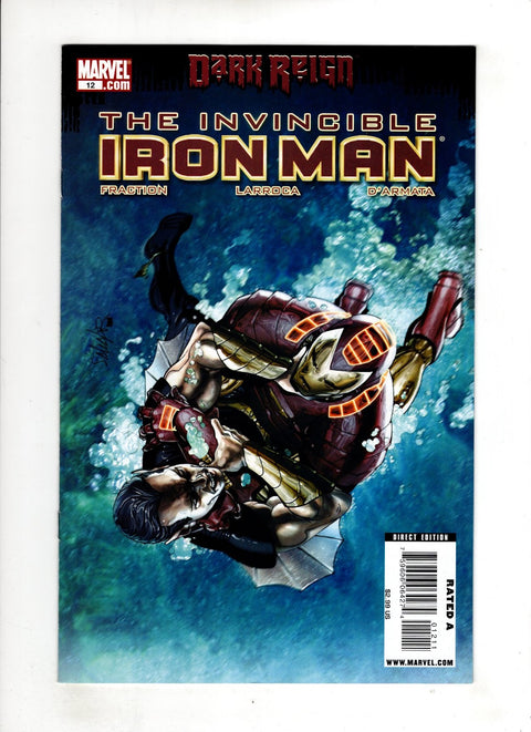 Invincible Iron Man, Vol. 1 #12 (Cvr A) (2009) Salvador Larroca A Salvador Larroca Buy & Sell Comics Online Comic Shop Toronto Canada