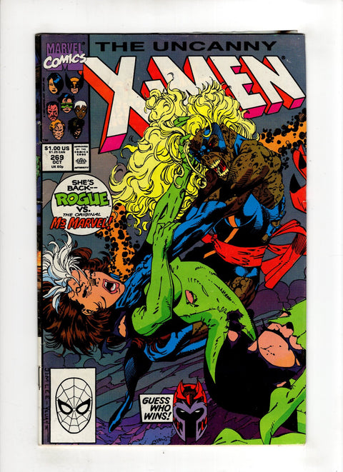 Uncanny X-Men, Vol. 1 #269 (1990) Buy & Sell Comics Online Comic Shop Toronto Canada