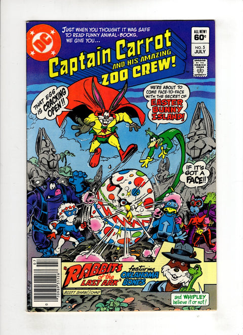 Captain Carrot and his Amazing Zoo Crew #5 (1982) Newsstand Edition Newsstand Edition Buy & Sell Comics Online Comic Shop Toronto Canada