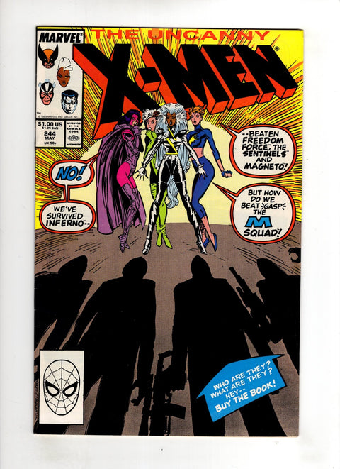 Uncanny X-Men, Vol. 1 #244 (1989) Buy & Sell Comics Online Comic Shop Toronto Canada