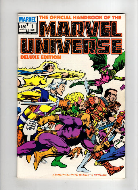 Official Handbook of the Marvel Universe: Deluxe Edition (Vol. 2) #1 (1985) Buy & Sell Comics Online Comic Shop Toronto Canada