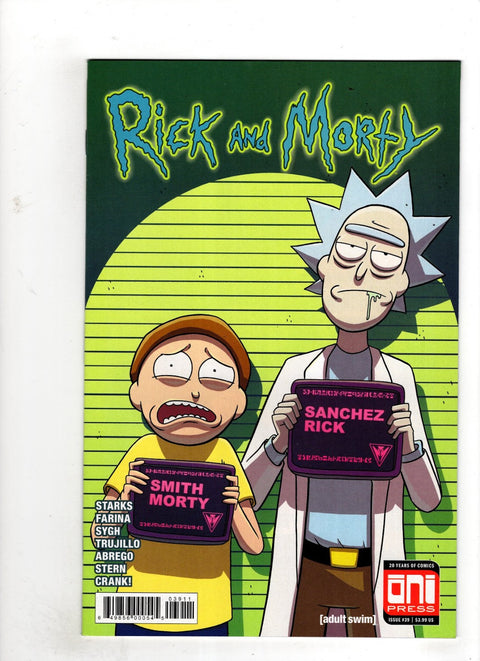 Rick and Morty, Vol. 1 #39 (Cvr A) (2018) Marc Ellerby A Marc Ellerby Buy & Sell Comics Online Comic Shop Toronto Canada