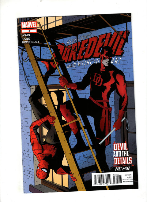Daredevil, Vol. 3 #8 (Cvr A) (2012) Paolo Rivera A Paolo Rivera Buy & Sell Comics Online Comic Shop Toronto Canada