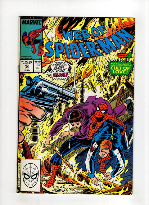 Web of Spider-Man, Vol. 1 #43 (Cvr A) (1988) A Buy & Sell Comics Online Comic Shop Toronto Canada