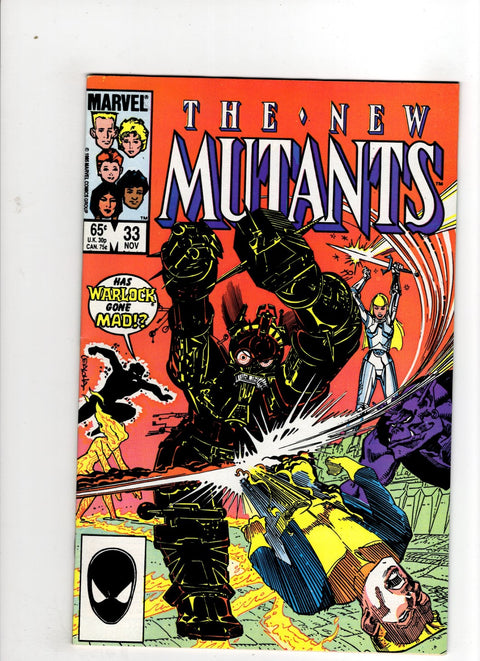 New Mutants, Vol. 1 #33 (1985) Buy & Sell Comics Online Comic Shop Toronto Canada