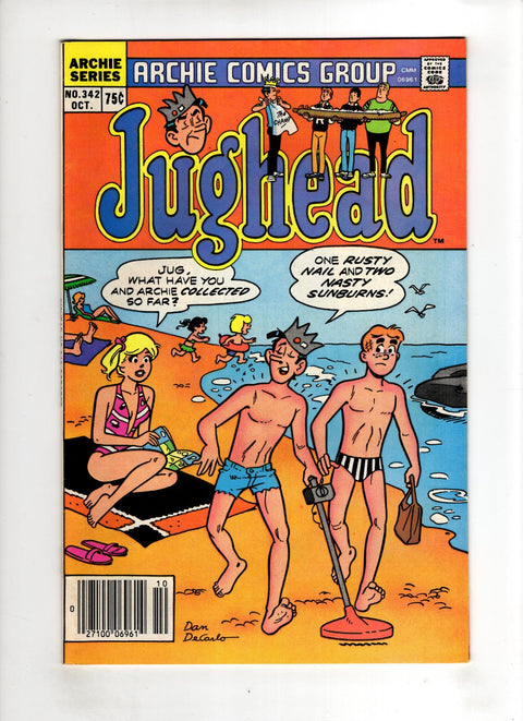 Jughead, Vol. 1 #342 (1985) Canadian Price Variant Canadian Price Variant Buy & Sell Comics Online Comic Shop Toronto Canada