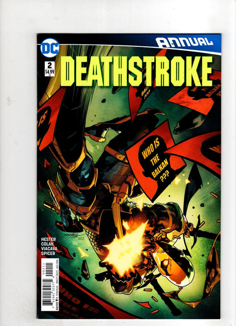 Deathstroke, Vol. 3 Annual #2 (2016) Buy & Sell Comics Online Comic Shop Toronto Canada