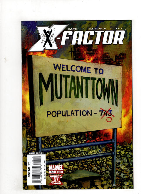 X-Factor, Vol. 3 #31 (2008) Glenn Fabry Glenn Fabry Buy & Sell Comics Online Comic Shop Toronto Canada