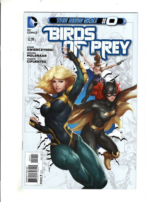 Birds of Prey, Vol. 3 #0 (2012) Artgerm Artgerm Buy & Sell Comics Online Comic Shop Toronto Canada
