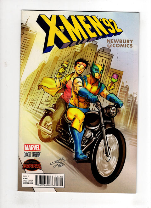 X-Men '92, Vol. 1 #1 (Cvr J) (2015) Newbury Comics Exclusive Variant J Newbury Comics Exclusive Variant Buy & Sell Comics Online Comic Shop Toronto Canada
