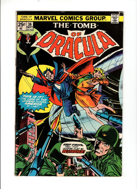 Tomb of Dracula, Vol. 1 #36 (1975) Buy & Sell Comics Online Comic Shop Toronto Canada