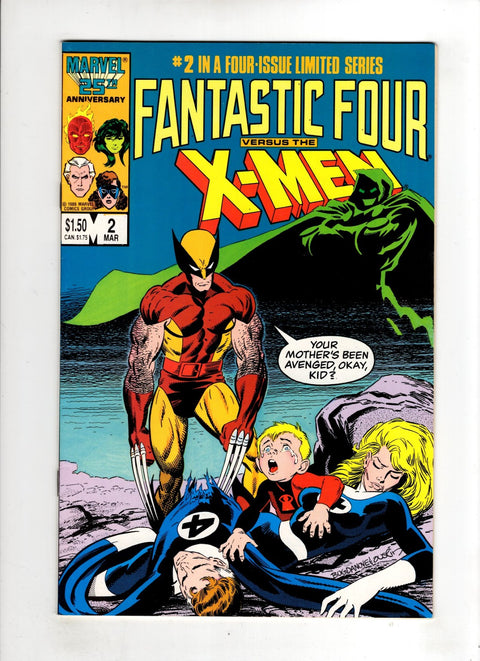 Fantastic Four Versus the X-Men #2 (1986) Buy & Sell Comics Online Comic Shop Toronto Canada