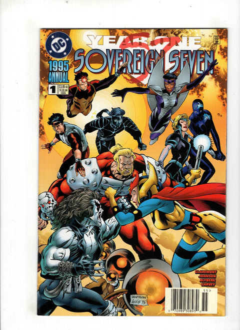 Sovereign Seven Annual #1 (1995) Newsstand Edition Newsstand Edition Buy & Sell Comics Online Comic Shop Toronto Canada
