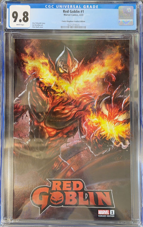 Red Goblin, Vol. 1 #1 (CGC 9.8) (2023) G Alan Quah Comic Kingdom Exclusive Trade Dress Buy & Sell Comics Online Comic Shop Toronto Canada