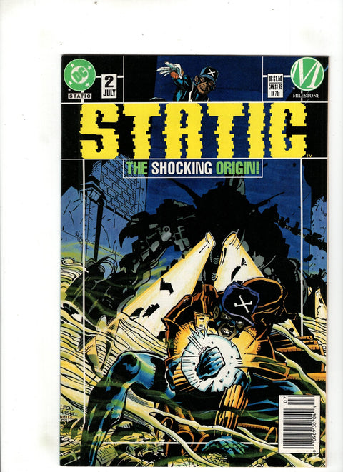 Static #2 (Cvr B) (1993) Newsstand Edition B Newsstand Edition Buy & Sell Comics Online Comic Shop Toronto Canada