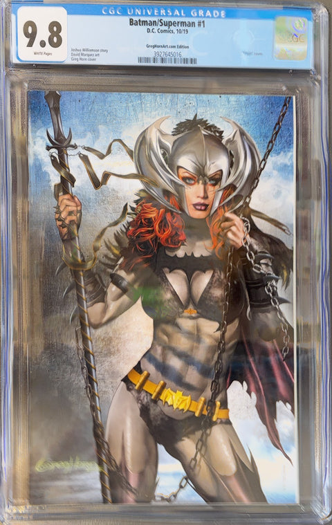 Batman / Superman, Vol. 2 #1 (CGC 9.8) (2019) L Greg Horn Buy & Sell Comics Online Comic Shop Toronto Canada