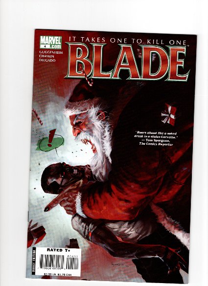 Blade, Vol. 3 #4 (Cvr A) (2007) Marko Djurdjević A Marko Djurdjević Buy & Sell Comics Online Comic Shop Toronto Canada