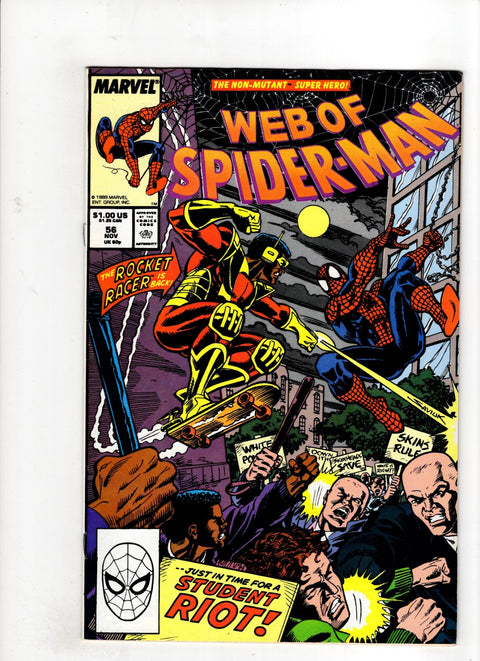 Web of Spider-Man, Vol. 1 #56 (1989) Buy & Sell Comics Online Comic Shop Toronto Canada