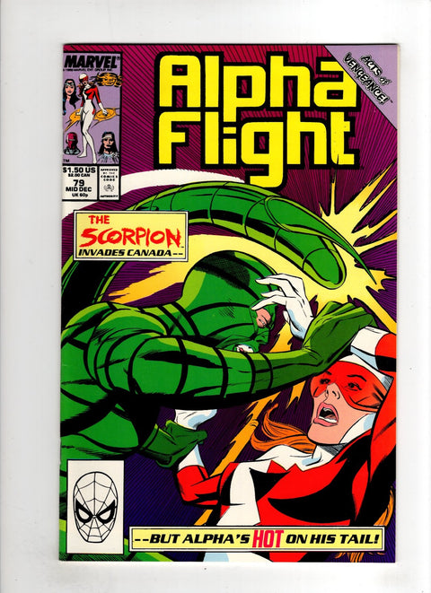 Alpha Flight, Vol. 1 #79 (1989) Buy & Sell Comics Online Comic Shop Toronto Canada